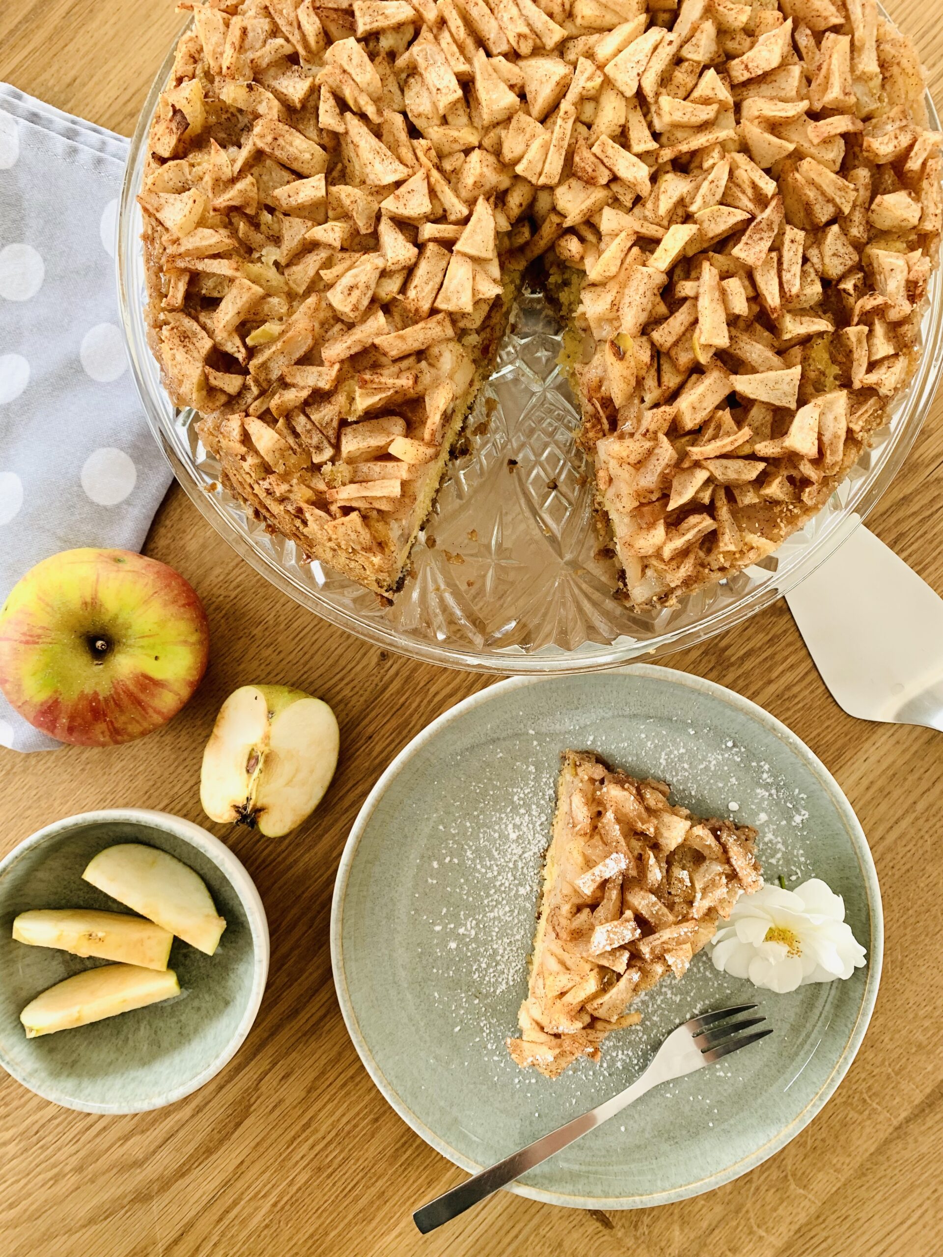 Apfelkuchen Mit Walnüssen Ohne Zucker - Ver.ellla