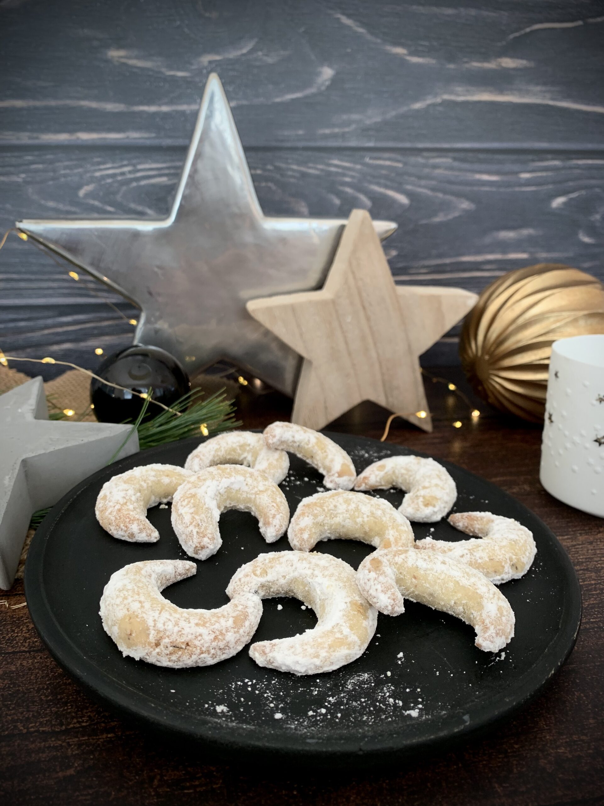 Vanillekipferl ohne Zucker