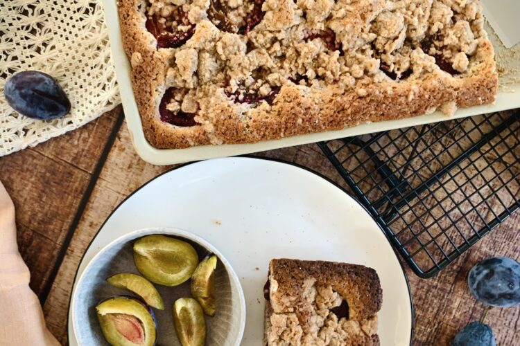 Zwetschgen-Nusskuchen Ohne Zucker - Ver.ellla